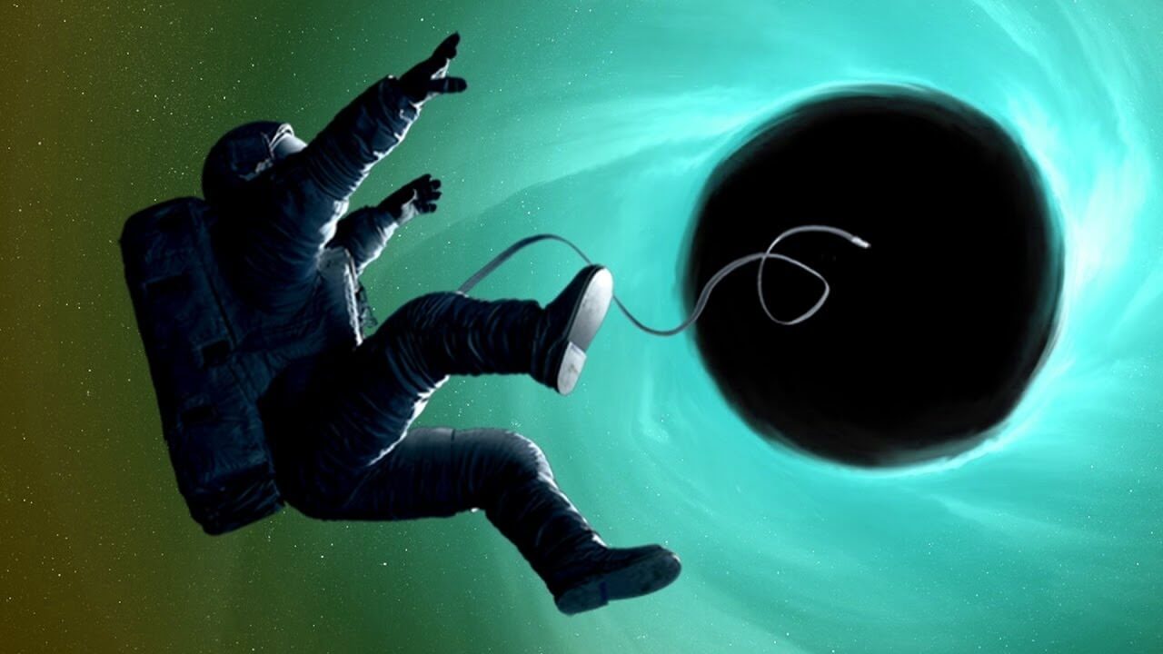 Que será, se entrar em um buraco negro?