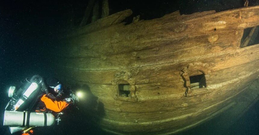 कितनी अच्छी तरह एक जहाज है कि ४०० साल पहले डूब जीवित रह सकते हैं?