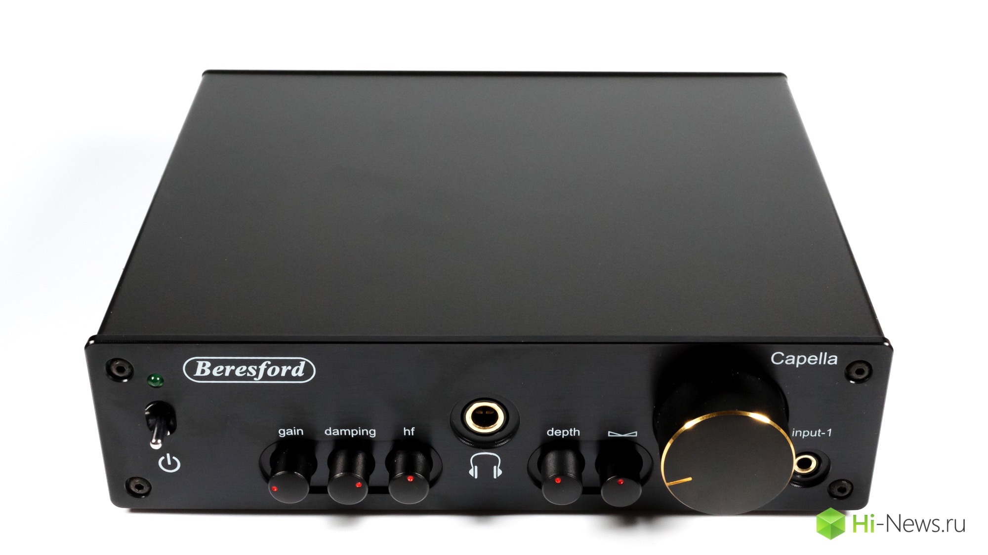 Review headphone amplifier, Beresford Capella