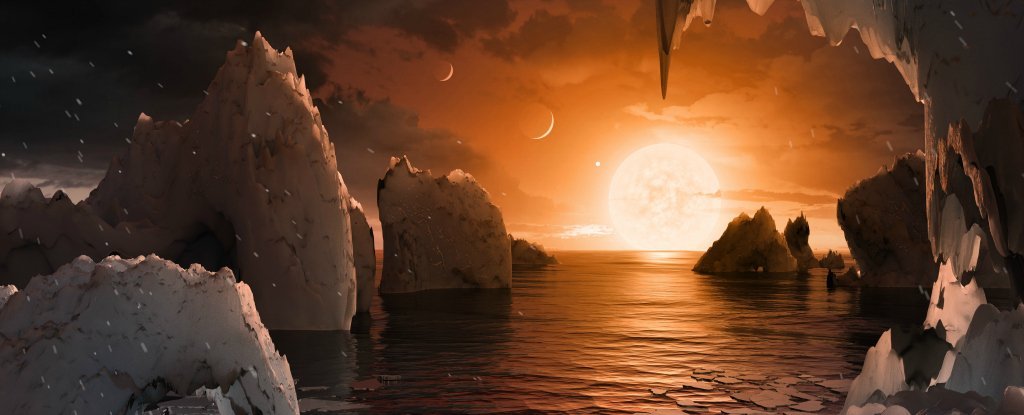 システムTRAPPIST-1が必死すべての感覚