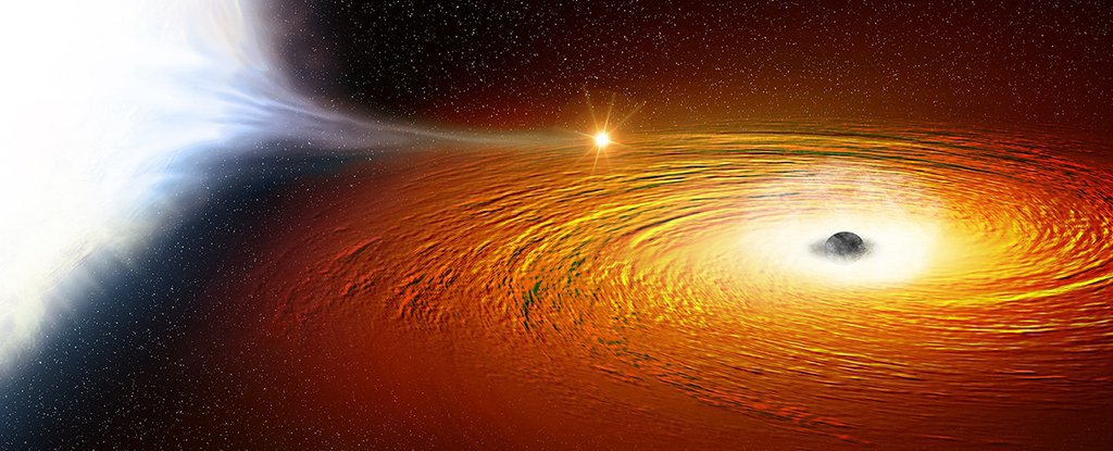 Astronomers are watching a crazy dance between a star and a black hole