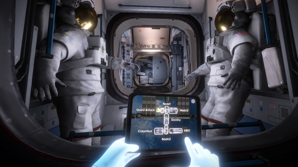 La réalité virtuelle permettra à quiconque d'aller à la station ISS