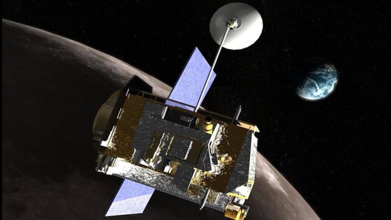 La NASA a trouvé perdu 8 ans indien lune orbite de la sonde