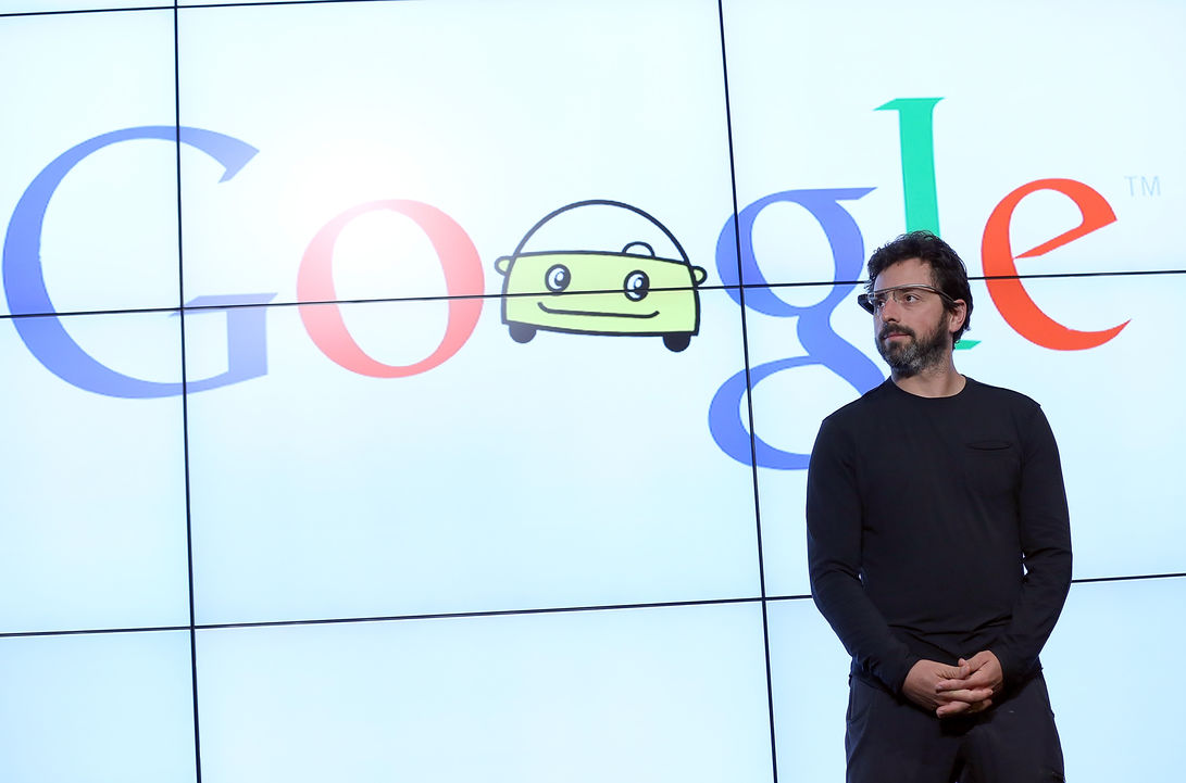 Sergey Brin, do Google constrói o dirigível