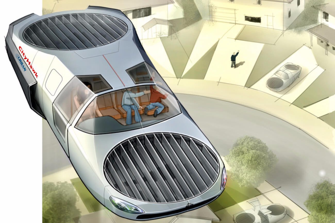 CityHawk — passenger version of the aircraft Cormorant for urban transportation