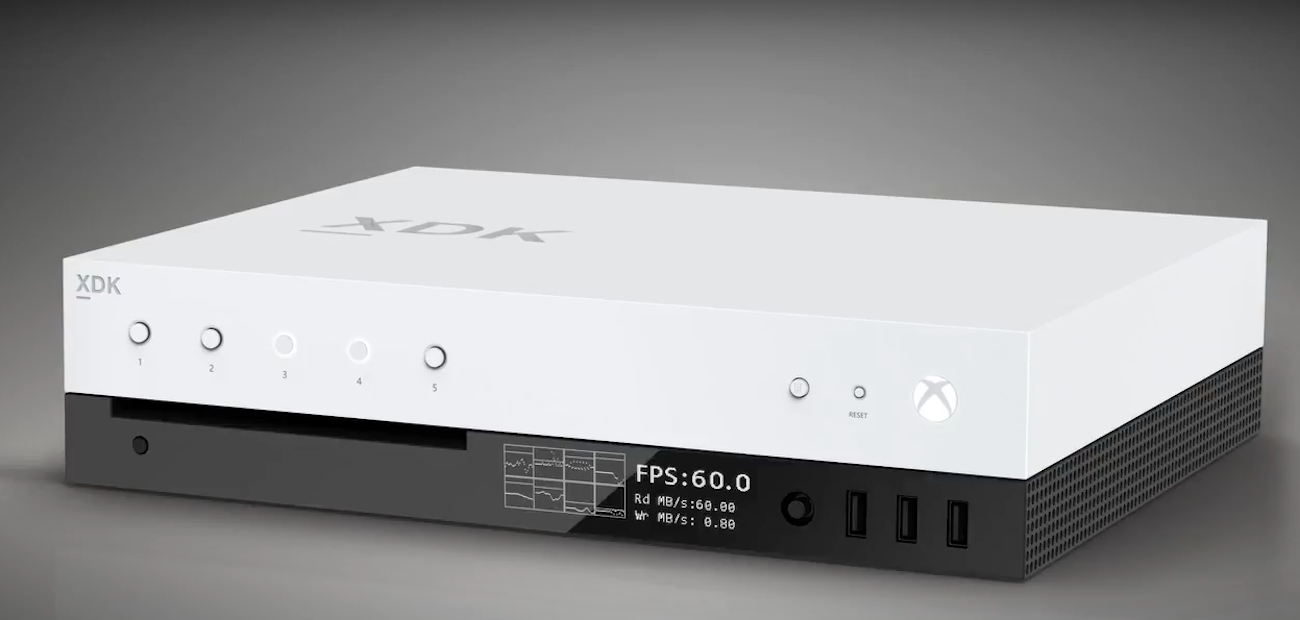 Project Scorpio mostrato in video. Tuttavia, mentre solo il Dev Kit