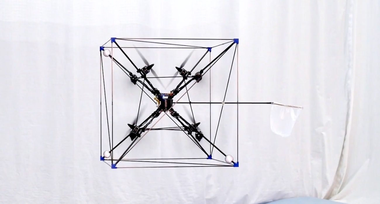 Omnicopter: die Drohne, die nicht über «oben» und «unten»