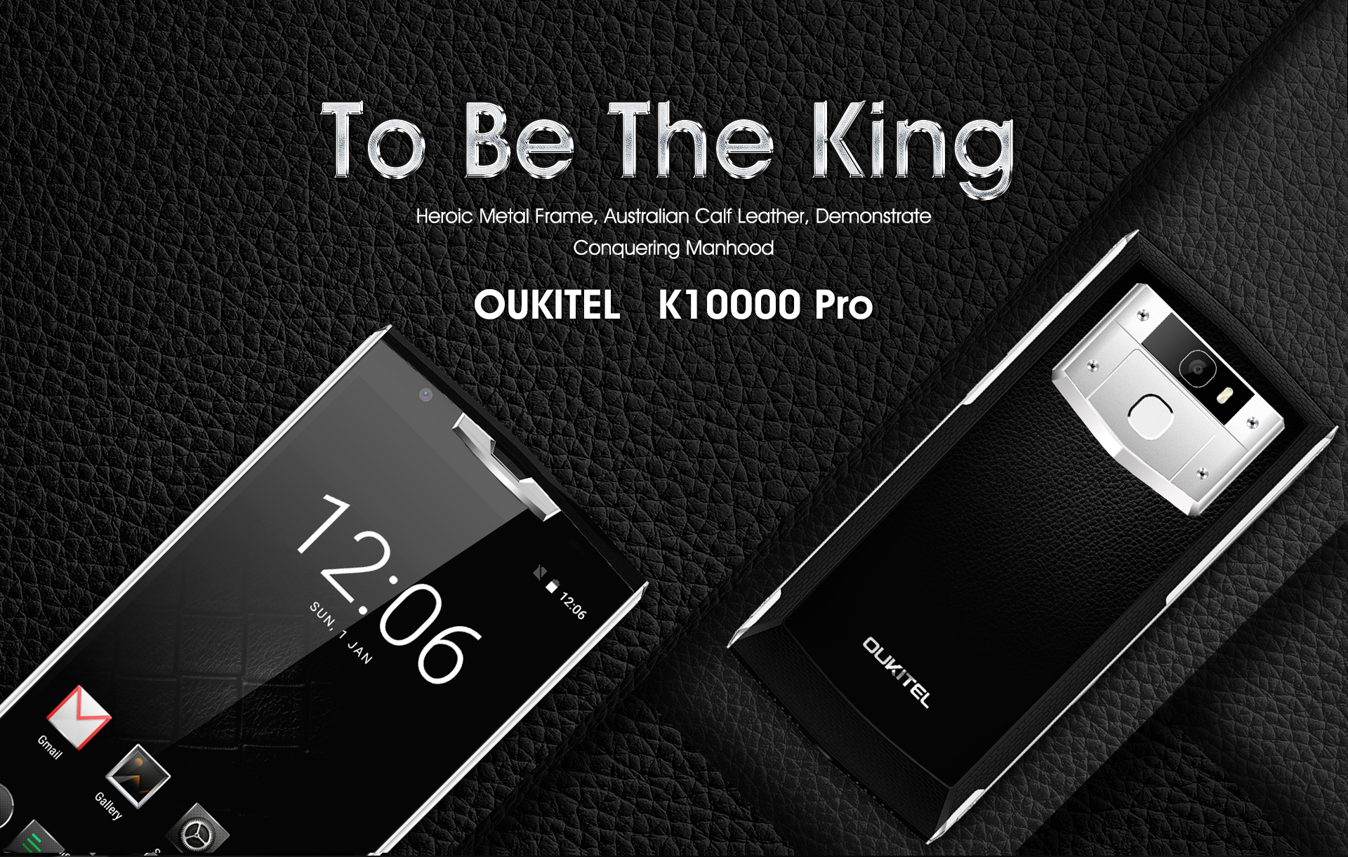 新的详细信息的电池OUKITEL K10000Pro(+竞赛)