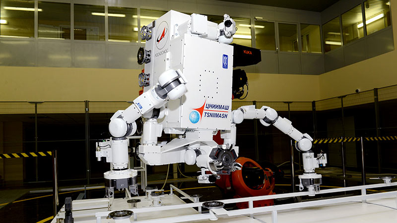 Russes des robots-manipulateurs partiront sur l'ISS en 2021