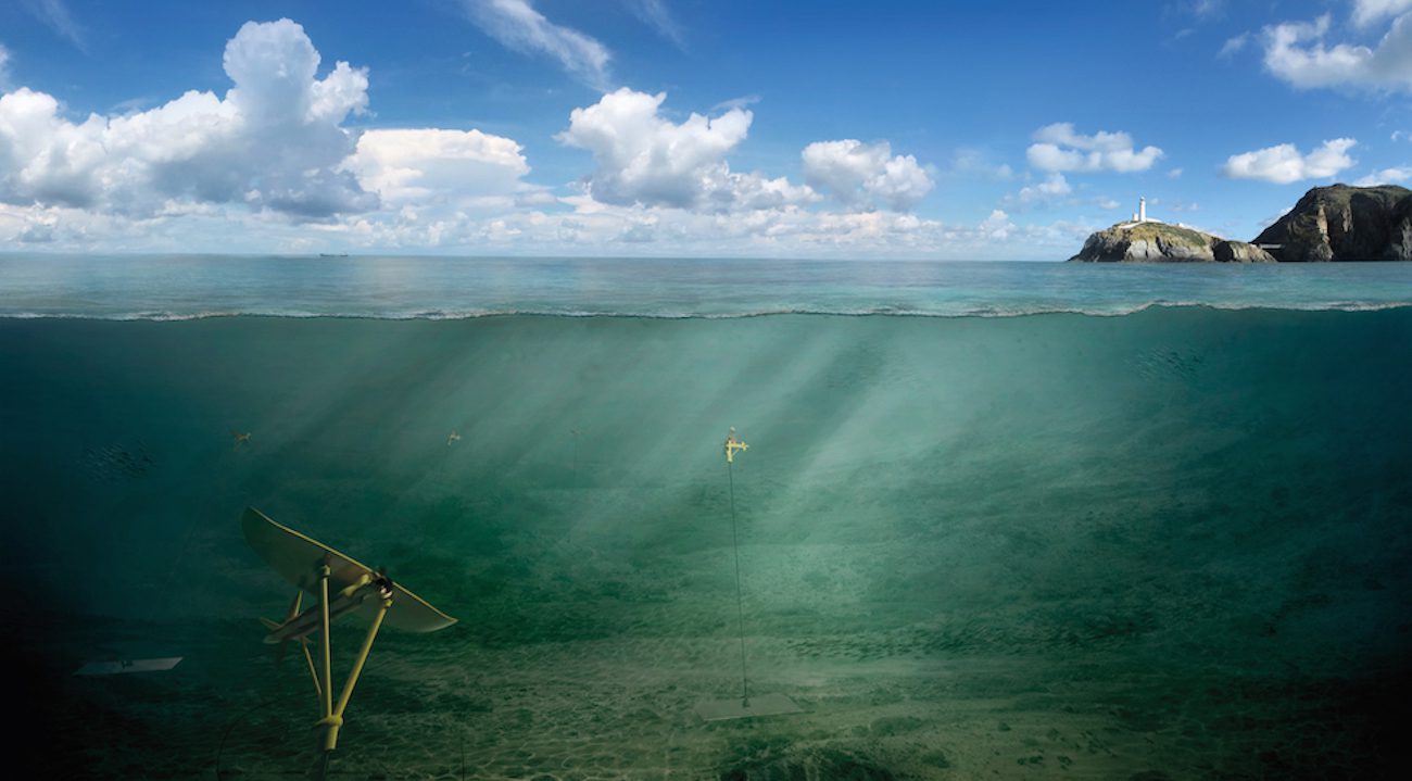 Deep Green — underwater robot butterfly, 