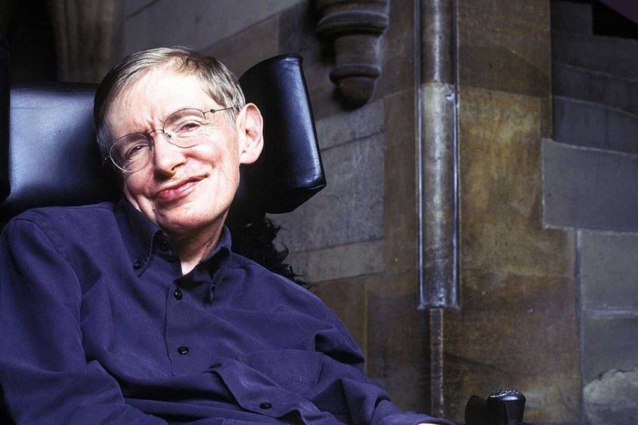 Stephen Hawking: at 