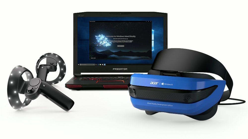 Microsoft introducerede to modeller af blandet-reality headset