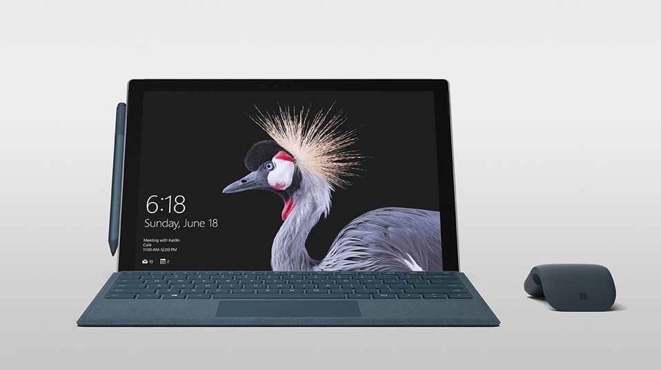 Microsoft infört en bärbar dator Den Nya Surface Pro