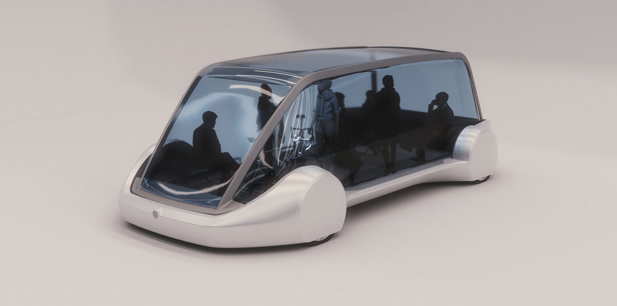 The Boring Company ha mostrato un concept sotterraneo электроавтобуса