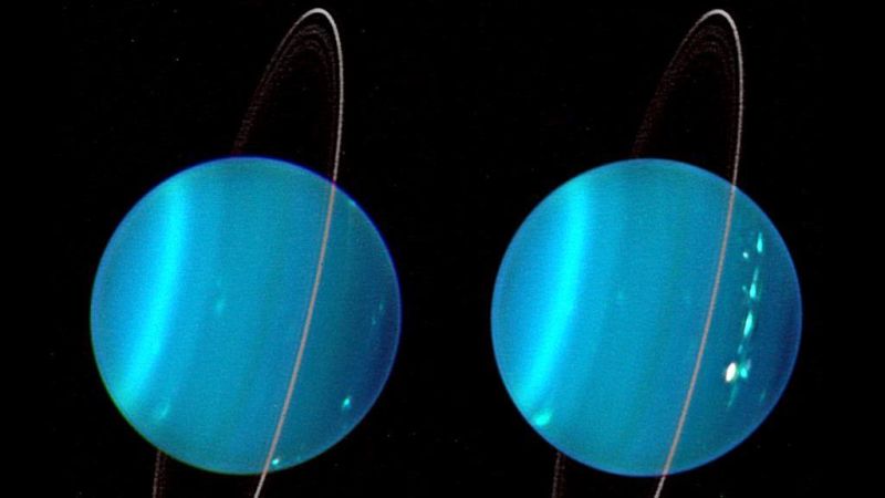 Uranus immer wieder in Erstaunen Wissenschaftler