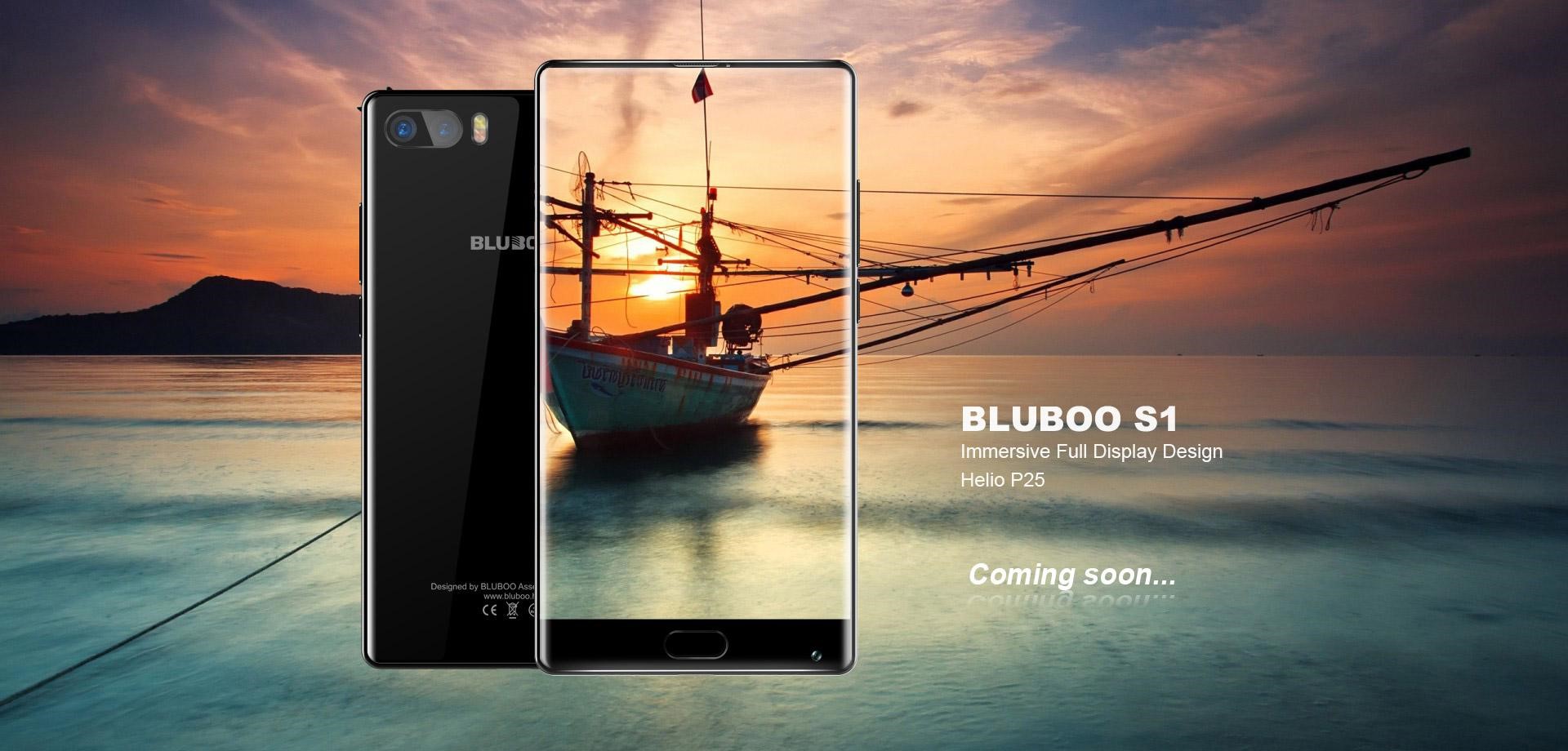 Rahmenlose Smartphone BLUBOO S1 erhalten Sie kostenlos