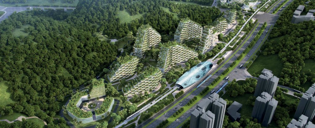 La cina ha iniziato la costruzione del primo nel mondo «Foreste della città»