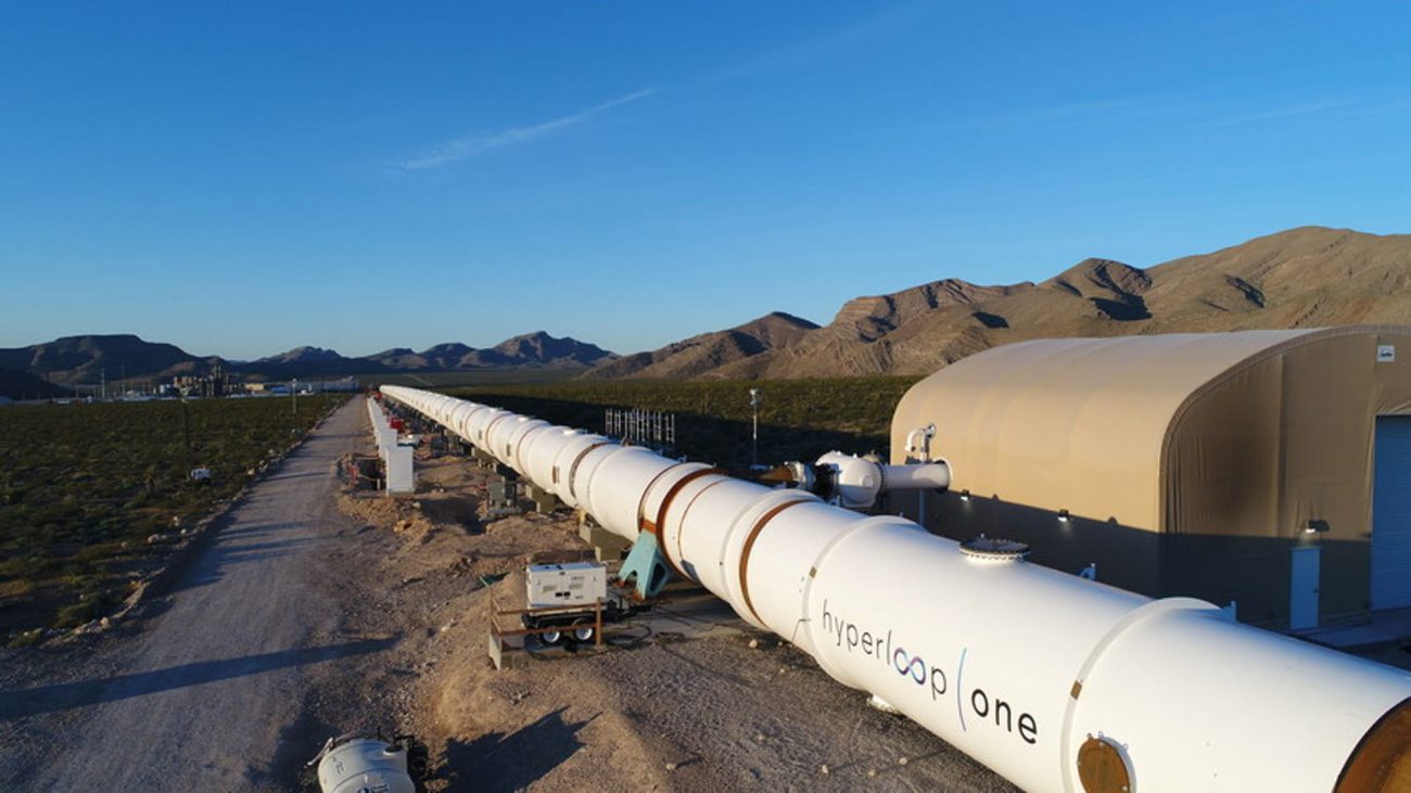 Hyperloop一つのプランビルによる欧州の高速道路