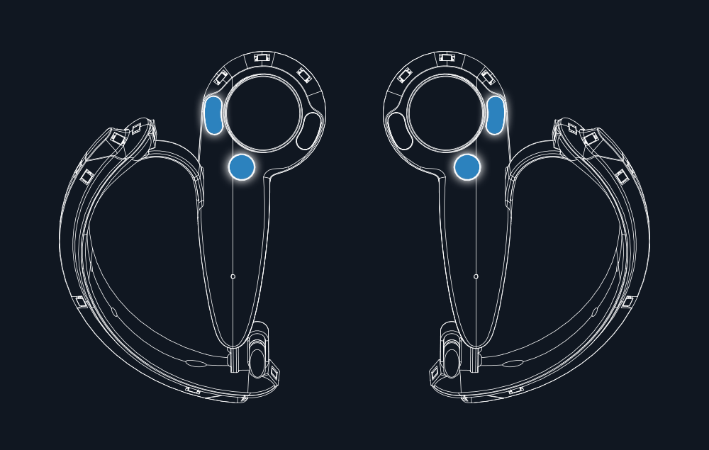 O novo VR-controlador Valve monitora todos os cinco dedos da mão