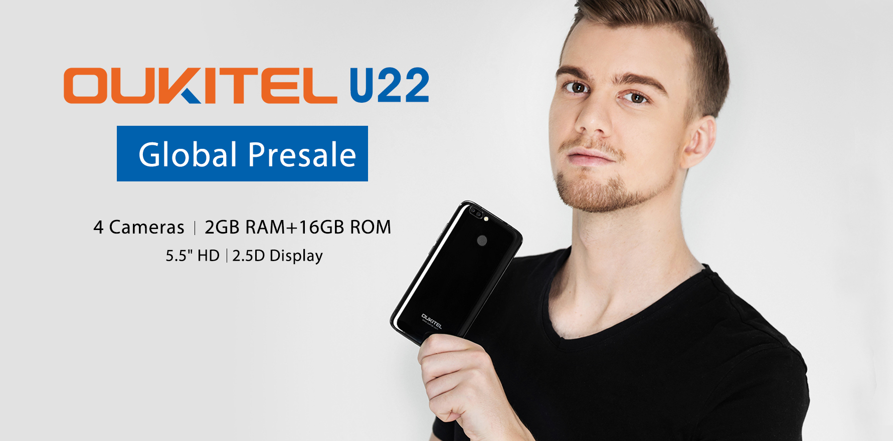 Четырехкамерный смартфон OUKITEL U22: үлгілері, суреттер