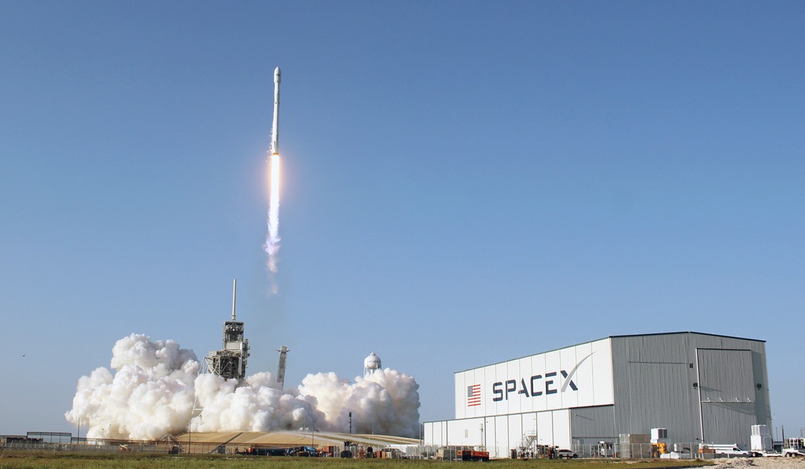 Саты Falcon 9 отырғызу робот