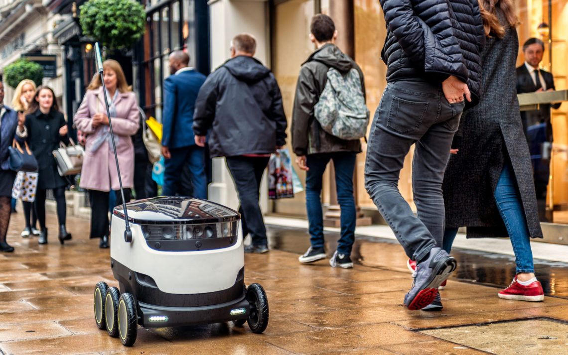 L'estonie a autorisé l'utilisation de robots-courriers