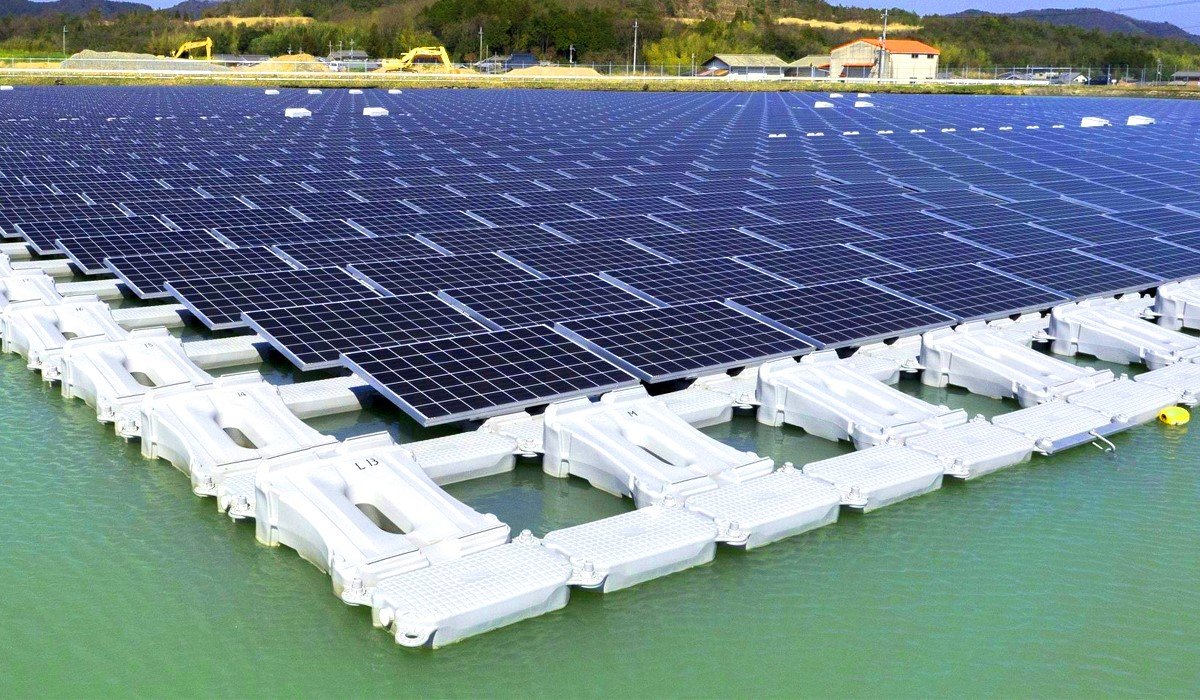 En Corée du Sud va construire la plus grande rotative centrale solaire sur l'eau