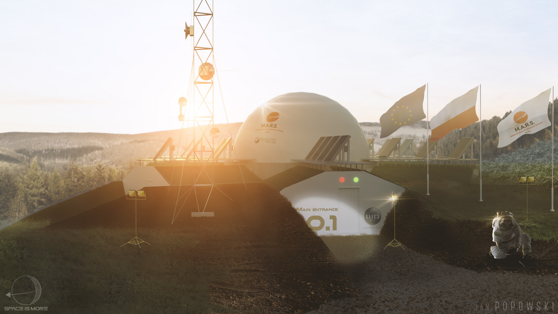 Poland will conduct an experiment to simulate life on Mars