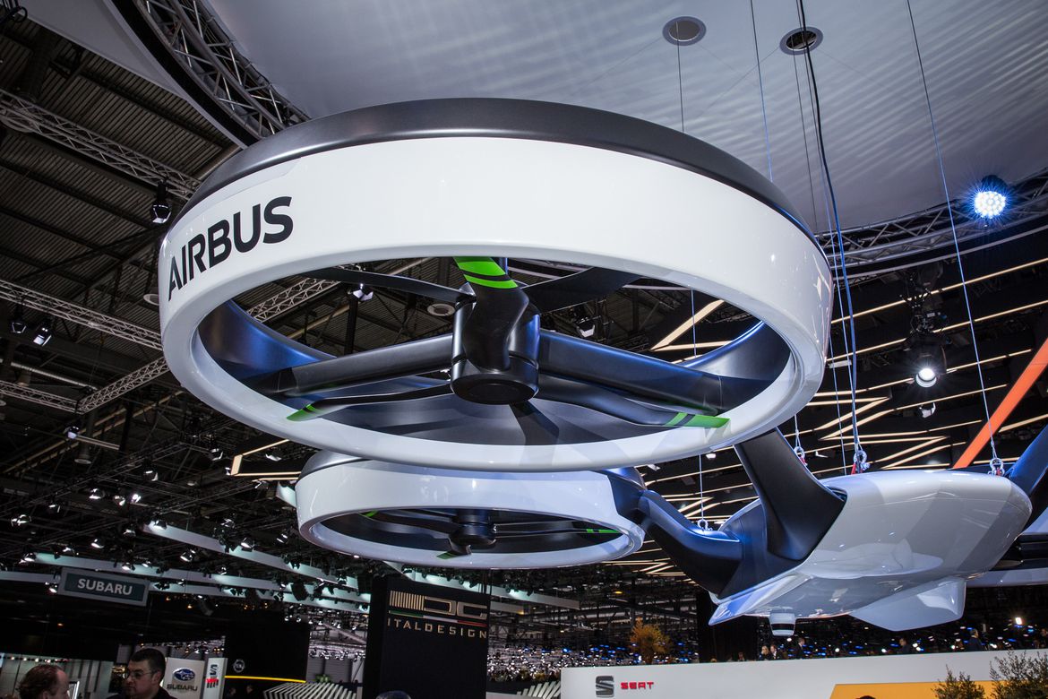 Airbus va commencer essai de passagers des drones de l'année prochaine