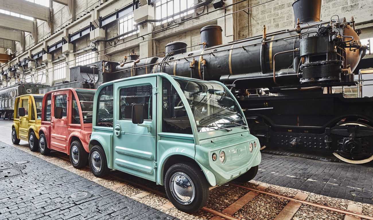 Startup XYT presented a modular urban electric cars