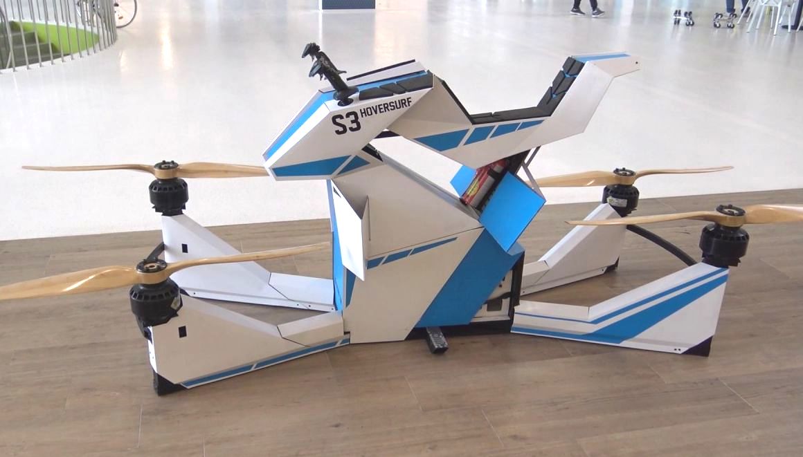 #video | Russian hoverbayk were first tested on the public