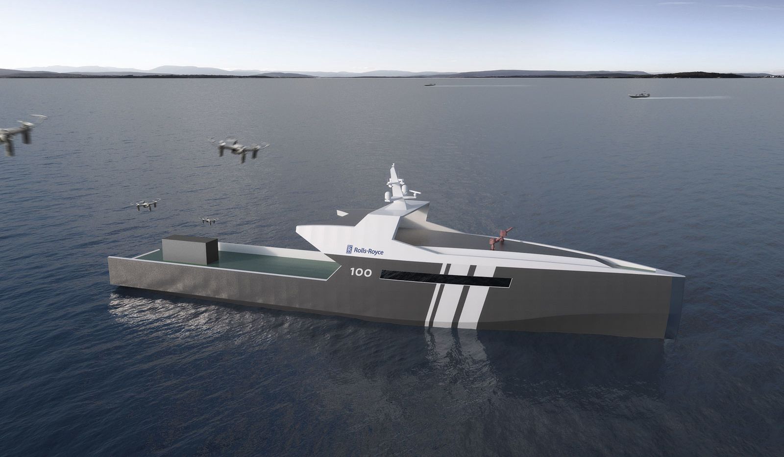 Rolls-Royce will create an unmanned warship