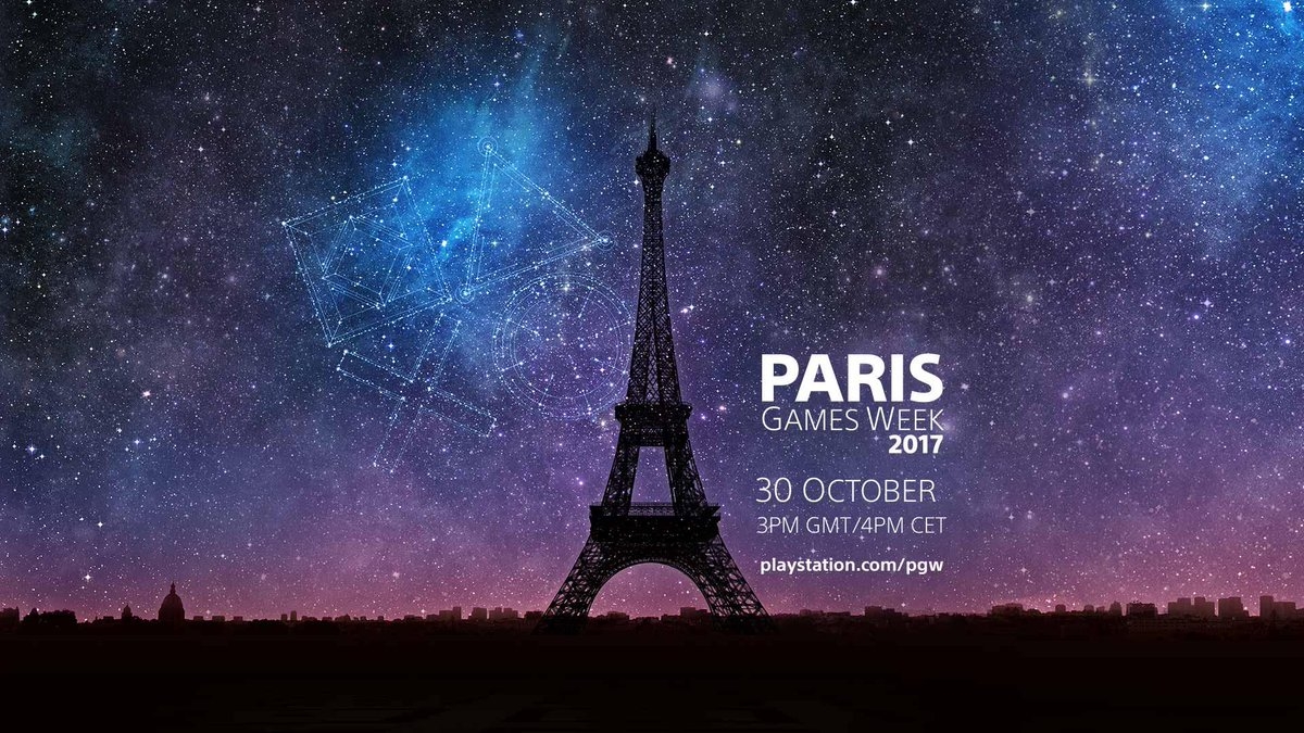 Toplamları Sony konferansı ile sergisi Paris Game Week 2017