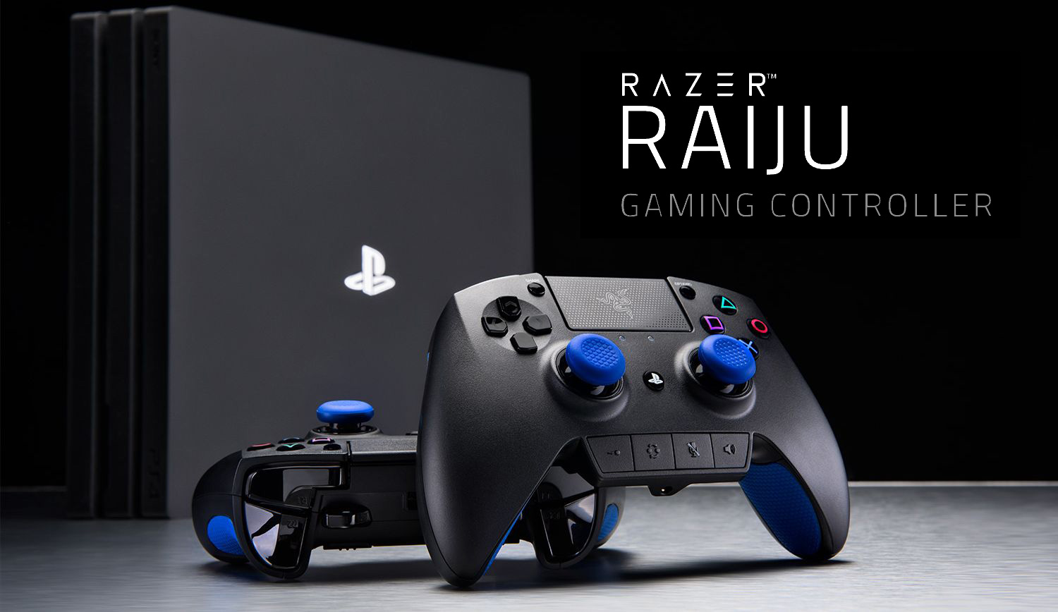 Overview professional gaming controller Razer Raiju
