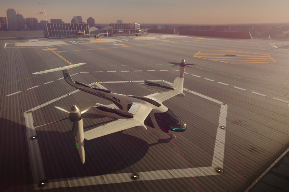 Uber has released a video demonstration of the flying taxi
