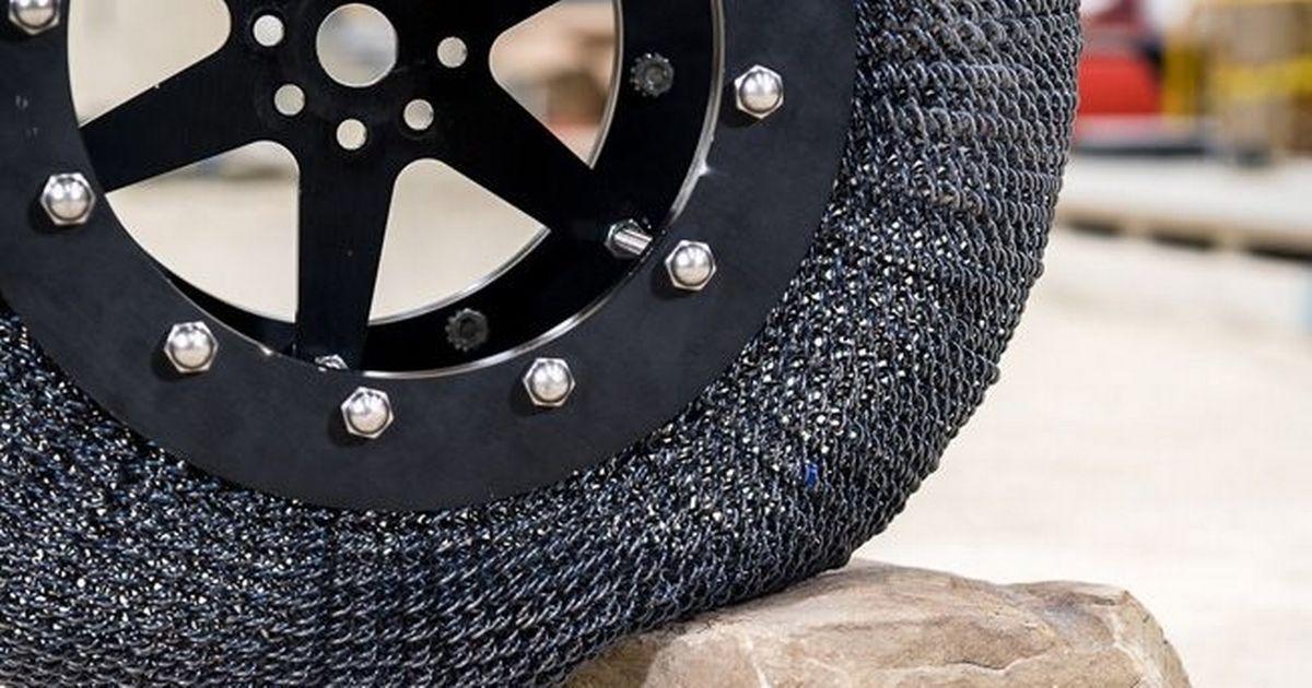 NASA developed tires with memory foam for the new Rover
