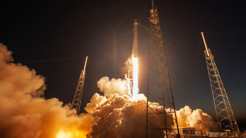 La NASA per la prima volta ha accettato di riutilizzare già elaborato un razzo di SpaceX