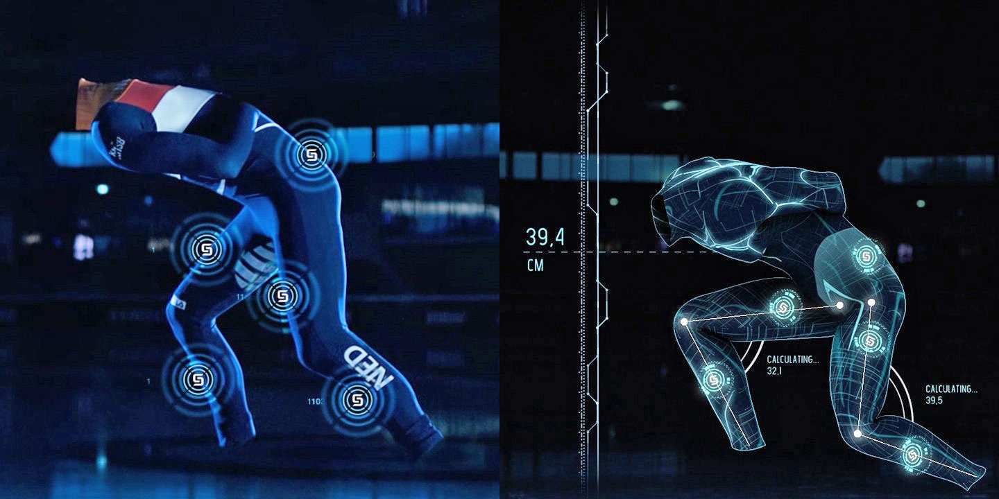 Intelligents costumes Samsung aident les athlètes à se préparer pour les jeux Olympiques