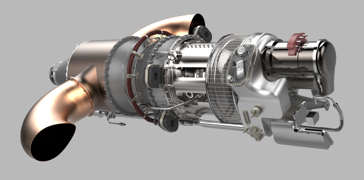 A General Electric imprimiu e experimentou турбовинтовой motor