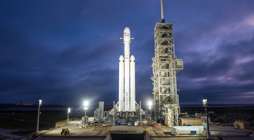 Der Start der Falcon Heavy ist ab dem 6. Februar