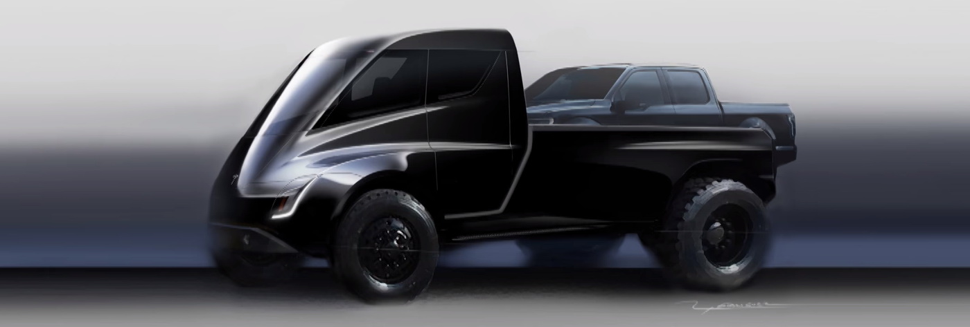 Danach hat ilon Musk sagte, dass Pick-up von Tesla wird größer als der Ford F-150