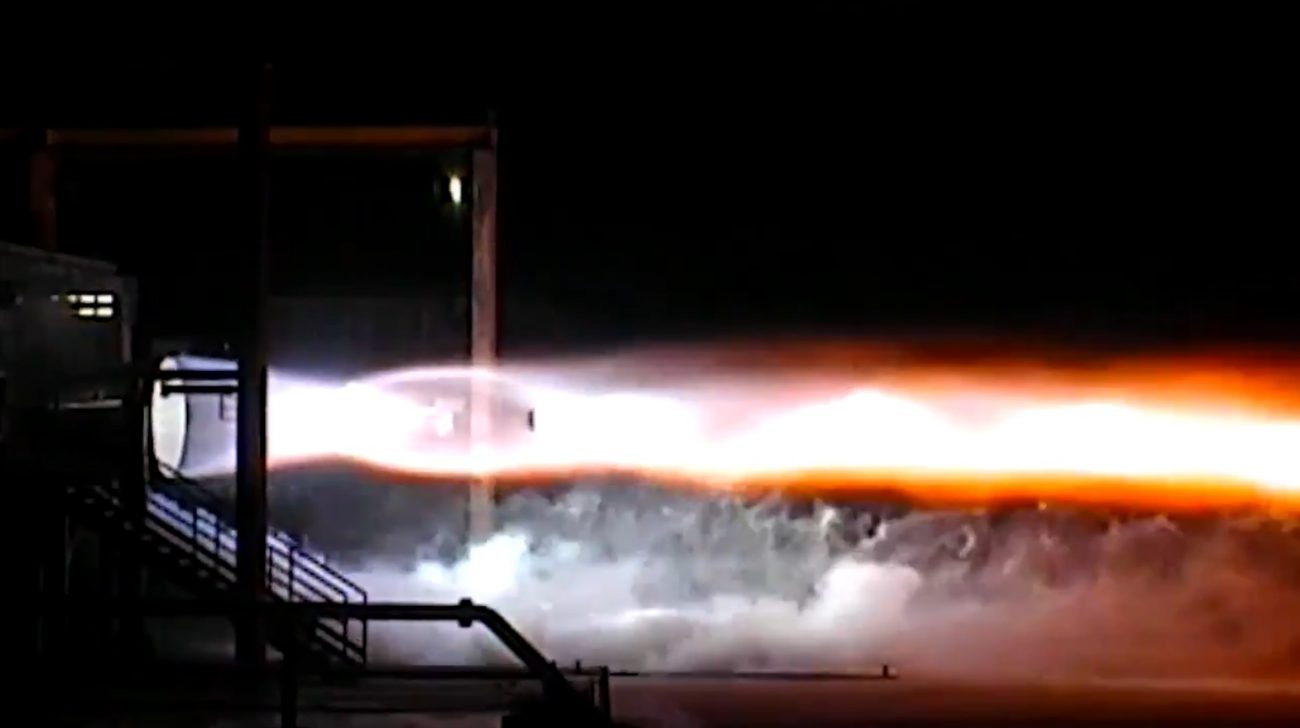 A Blue Origin testou o motor de foguete, criado para substituir o russo RD-180