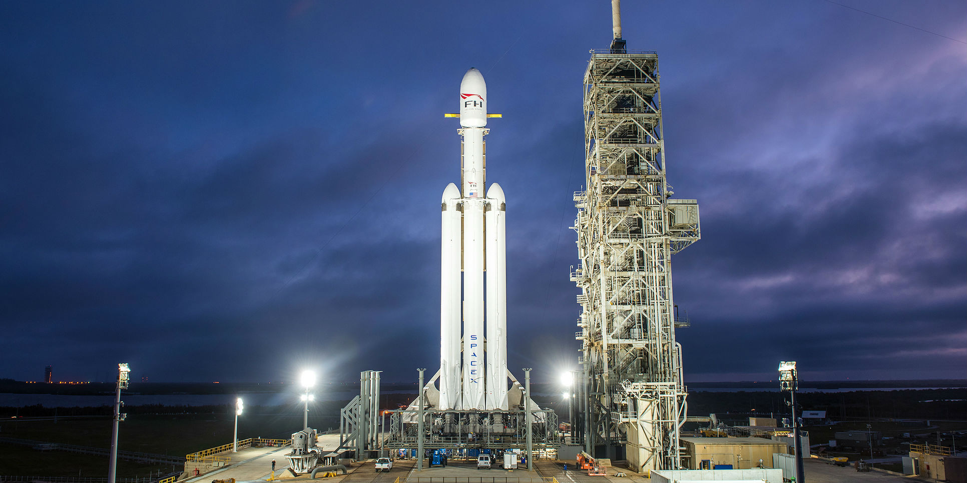 La crisis en el gobierno de los estados unidos: el lanzamiento de un cohete SpaceX Falcon Heavy se retrasa