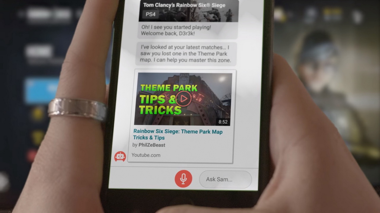 Ubisoft präsentiert den Gaming-Assistenten namens Sam