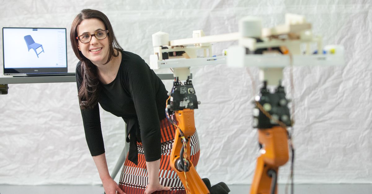 Roboter-Schreiner am MIT gelernt die Herstellung von Möbeln nach Zeichnungen
