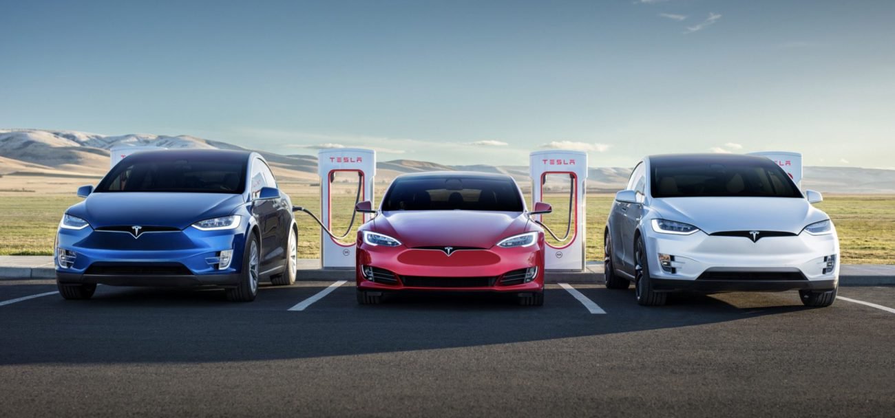 Tesla har utgitt en 300 000 elbiler