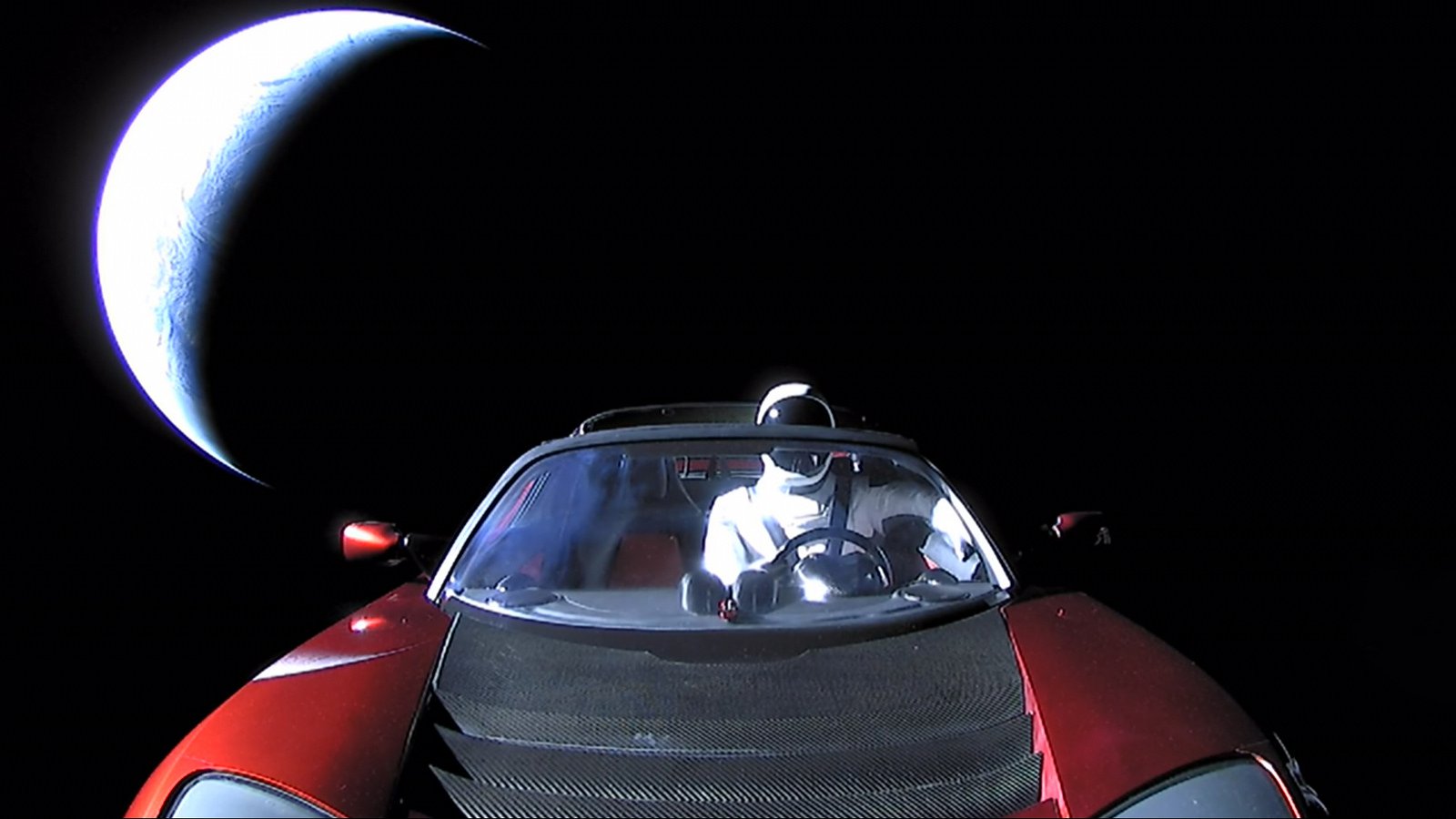 NASA officielt indregistreret bil Elon musk som et himmellegeme