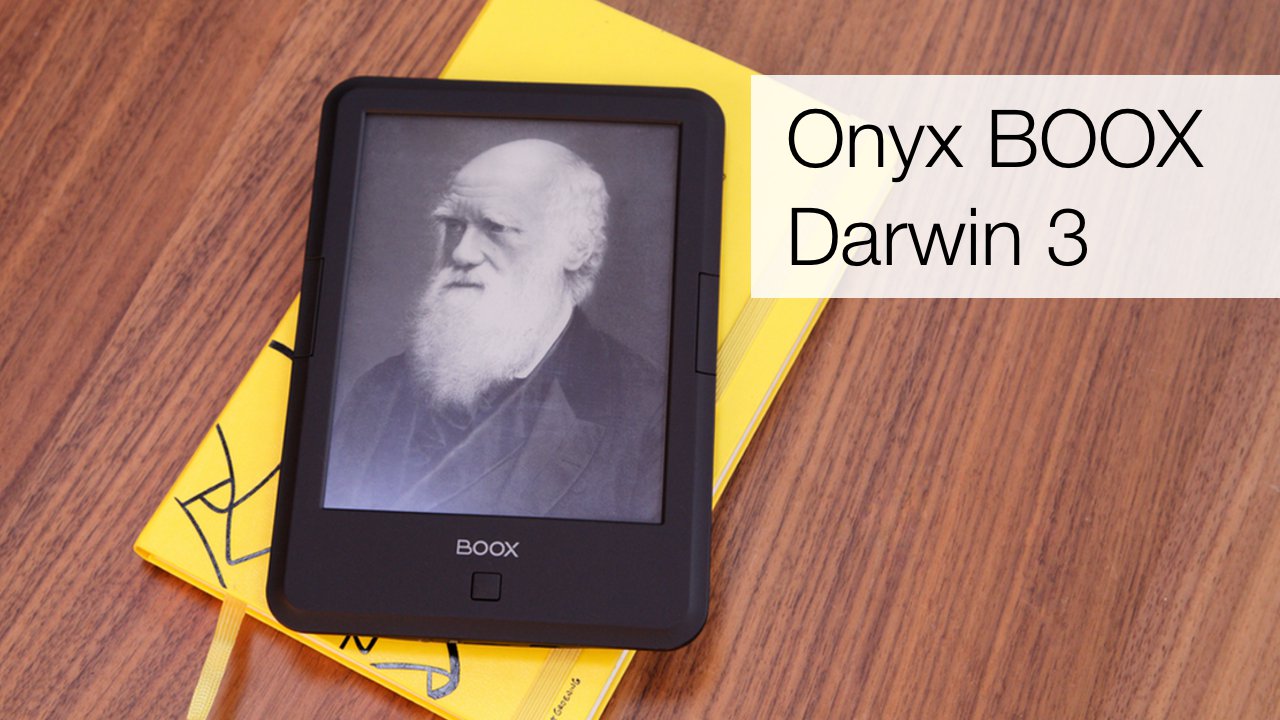 فيديو: ONYX BOOX داروين 3 — قراءة الكتب!