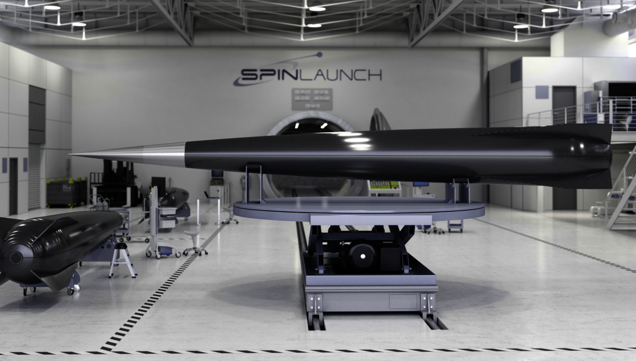Espaço catapulta SpinLaunch arrecadou 30 milhões de dólares de investimento