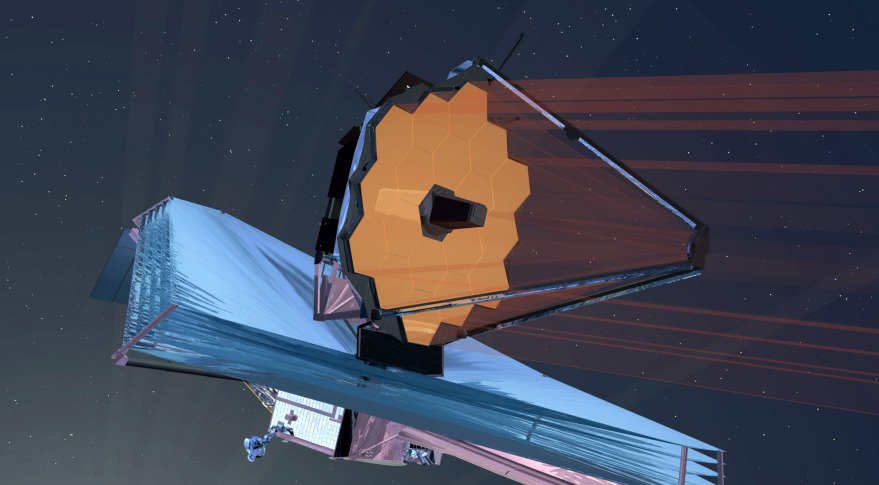 Lanceringen af space telescope 